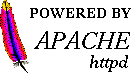 Powered by Apache logo